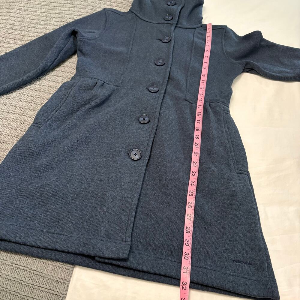 Patagonia Better Sweater Coat Women’s Size Small Granola Girl Gorpcore Bluish - Picture 6 of 9